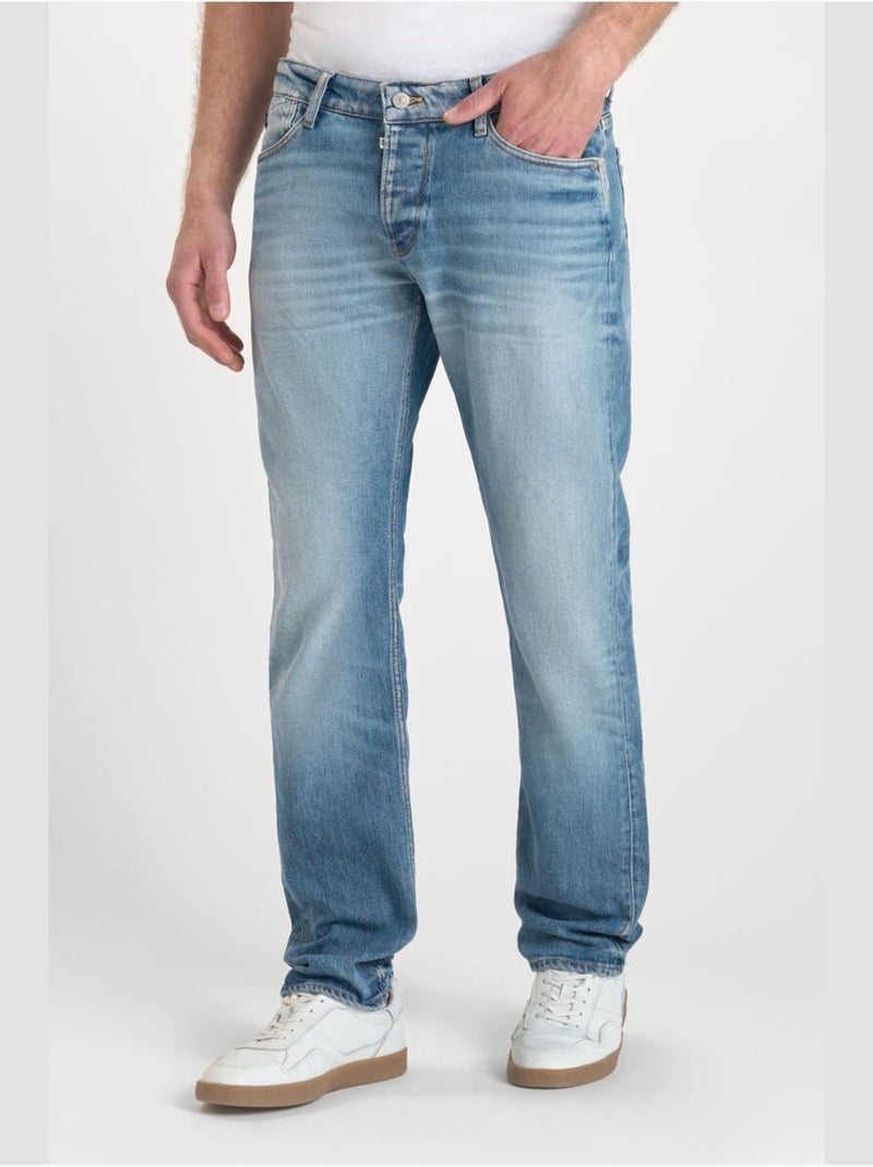 Jeans recto 800/12, largo 34 Azul - Kiabi
