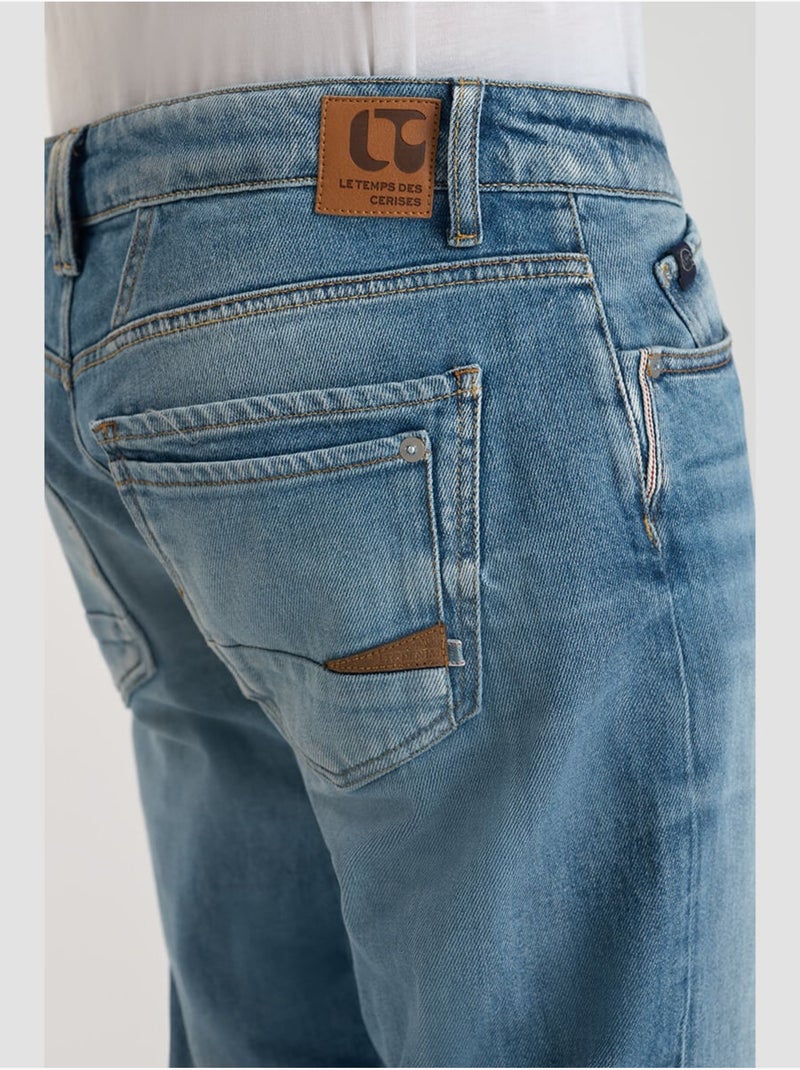 Jeans recto 800/12, largo 34 Azul - Kiabi