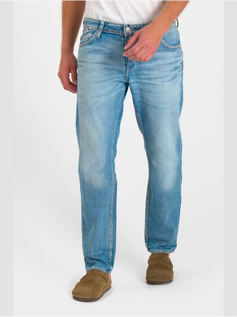 Jeans recto 800/12, largo 34 Azul - Kiabi