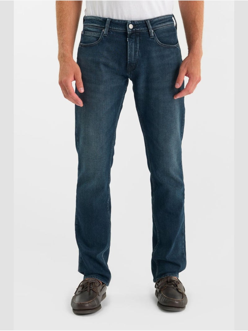 Jeans recto 800/12, largo 34 Azul - Kiabi