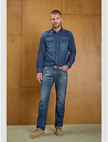 Jeans recto 800/12, largo 34