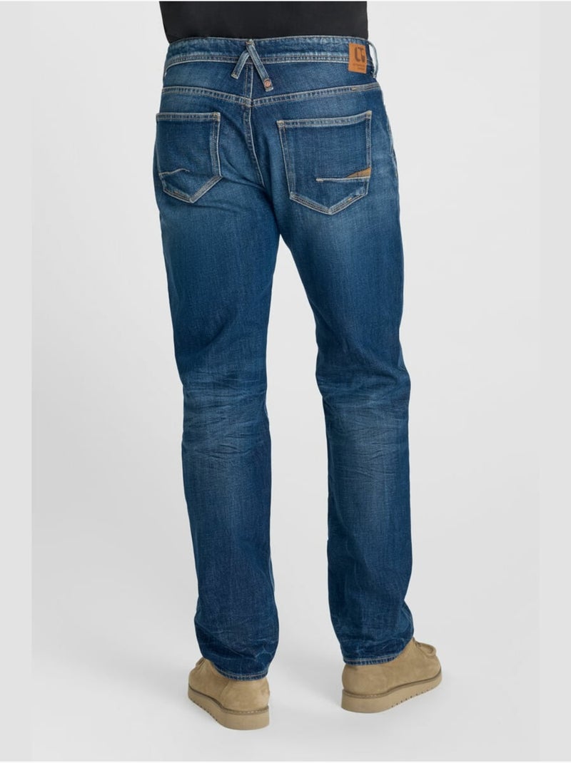 Jeans recto 800/12, largo 34 Azul - Kiabi