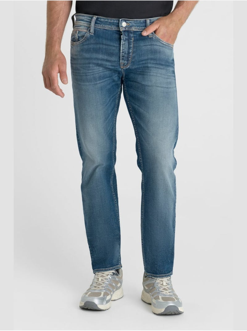 Jeans recto 800/12, largo 34 Azul - Kiabi
