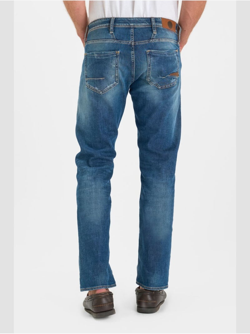 Jeans recto 800/12, largo 34 Azul - Kiabi