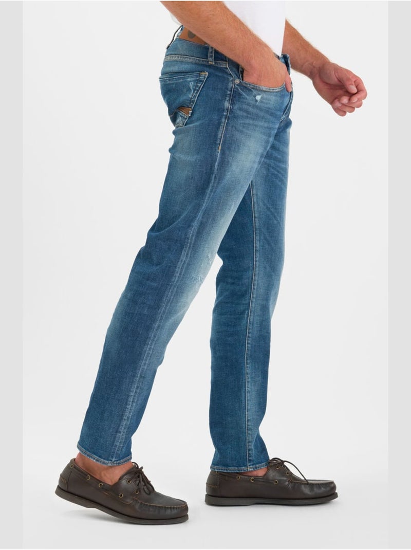 Jeans recto 800/12, largo 34 Azul - Kiabi