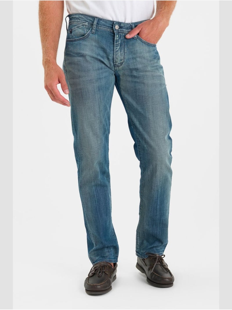 Jeans recto 800/12, largo 34 Azul - Kiabi
