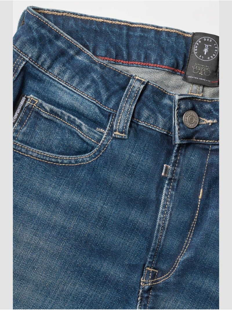 Jeans recto 800/16, largo 34 Azul - Kiabi