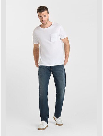 Jeans recto , largo 34