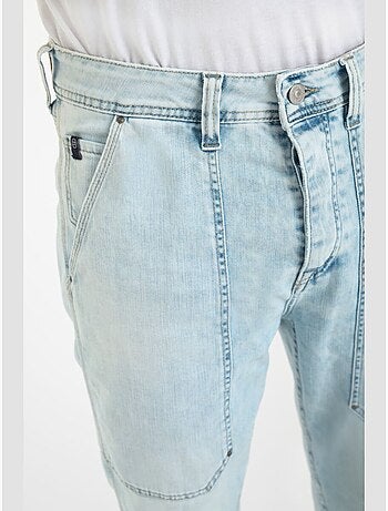 Jeans recto , largo 34