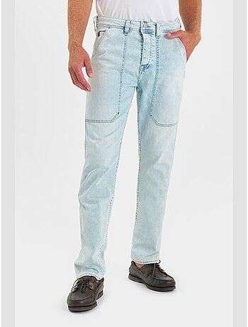 Jeans recto , largo 34