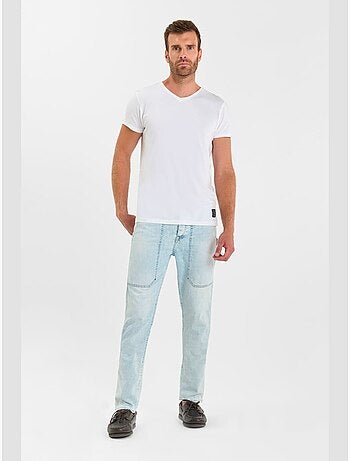 Jeans recto , largo 34