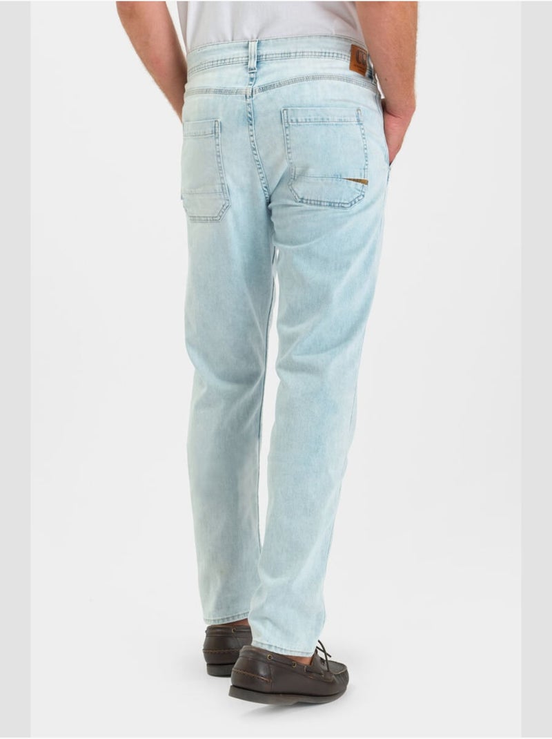 Jeans recto , largo 34 Azul - Kiabi