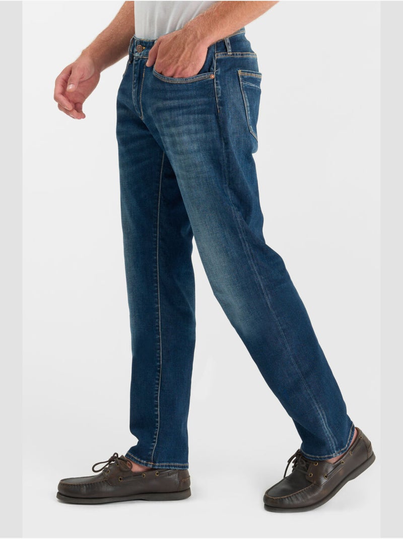 Jeans recto , largo 34 Azul - Kiabi