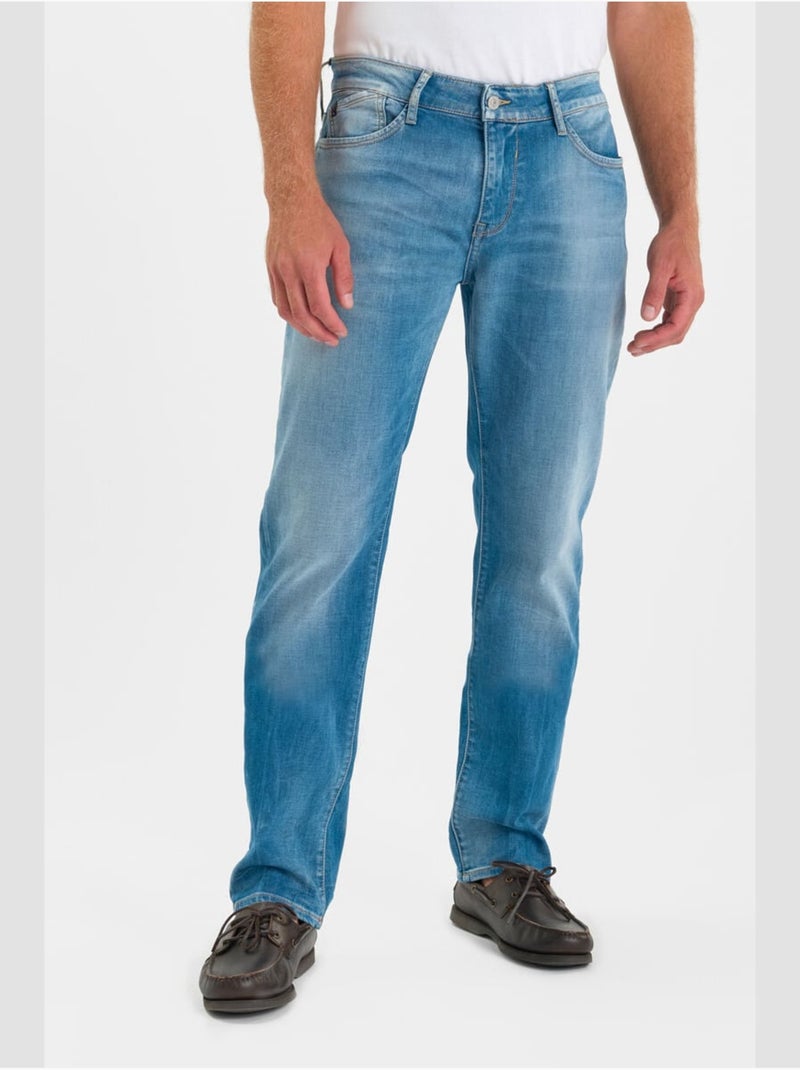 Jeans recto , largo 34 Azul - Kiabi