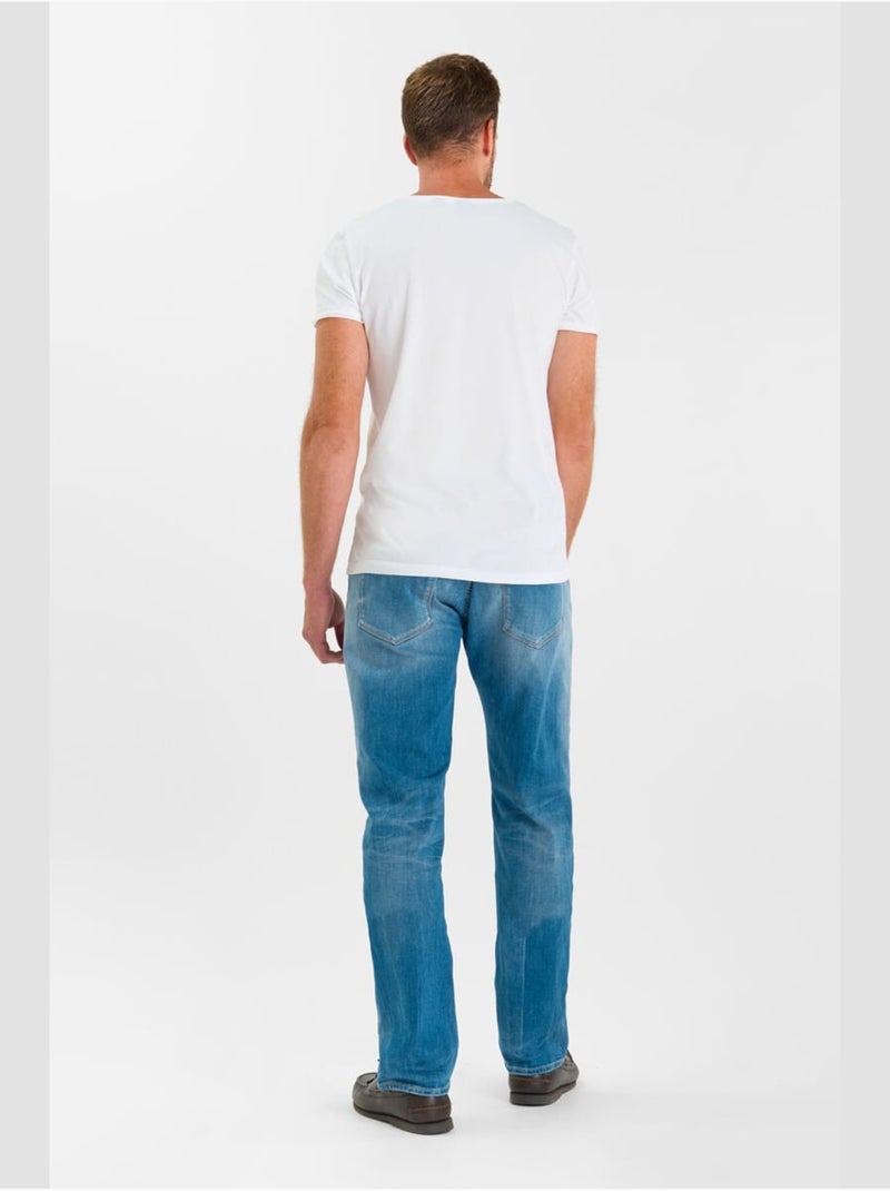 Jeans recto , largo 34 Azul - Kiabi