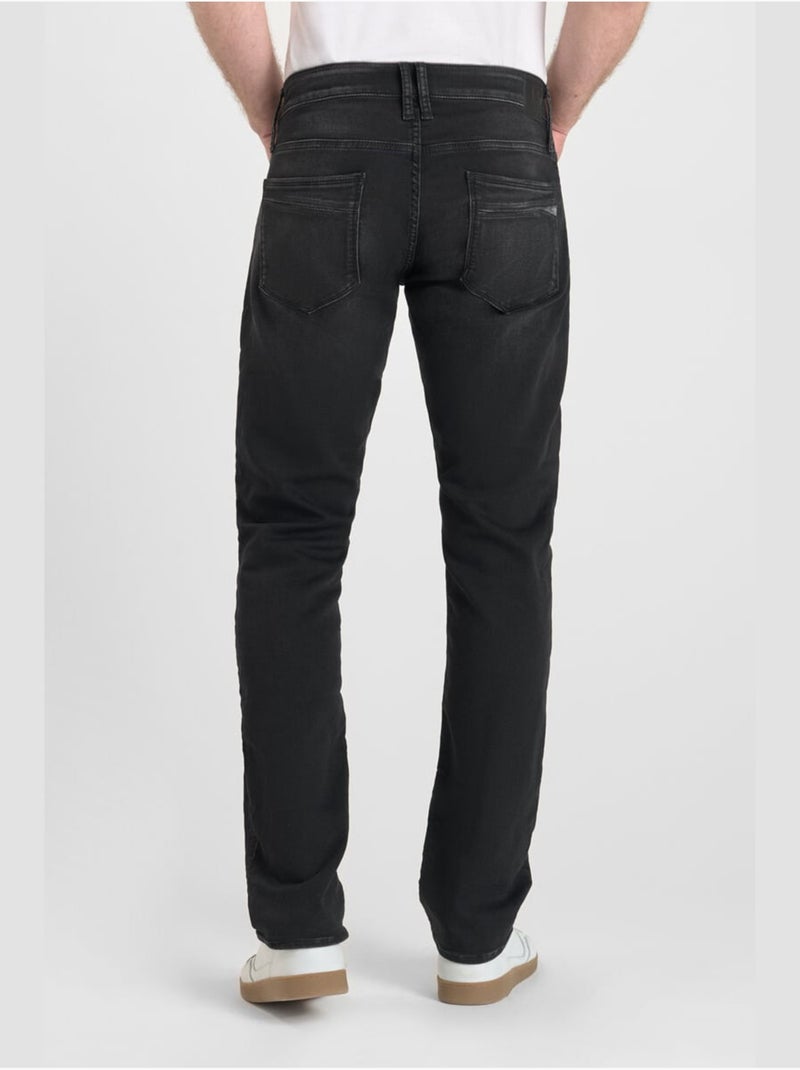 Jeans recto , largo 34 Negro - Kiabi