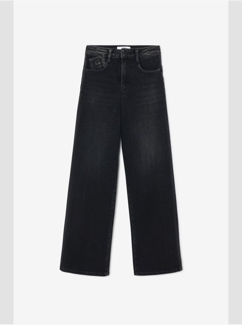 Jeans recto pulp slim tiro alto, largo 34 - Kiabi Jeans recto pulp slim tiro alto, largo 34 - Kiabi