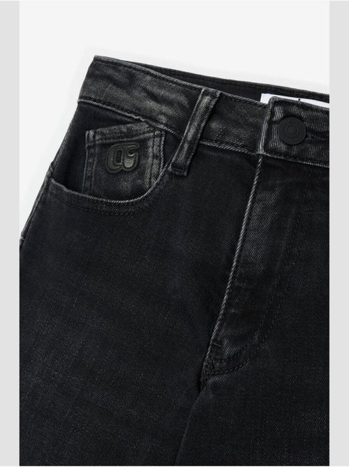 Jeans recto pulp slim tiro alto, largo 34 - Kiabi Jeans recto pulp slim tiro alto, largo 34 - Kiabi