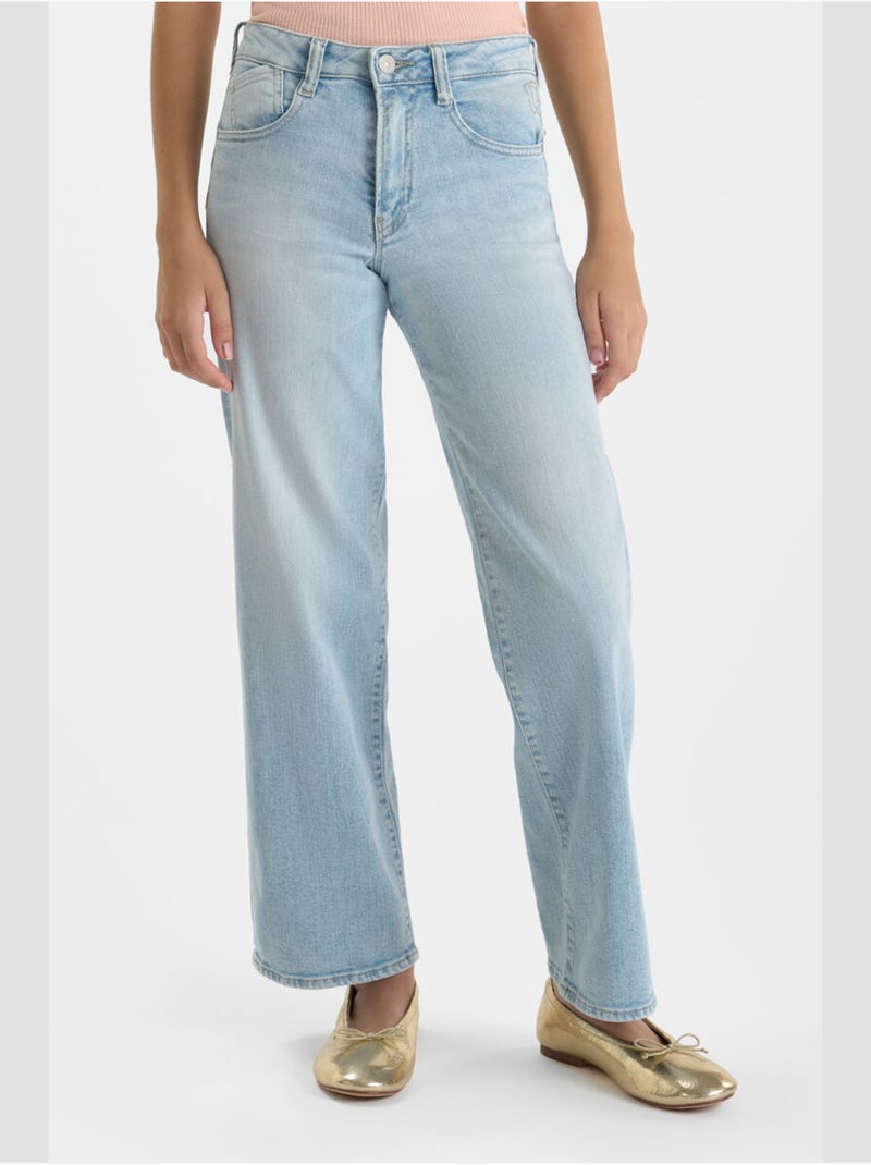 Jeans recto PULPH 22, largo 34 Azul - Kiabi