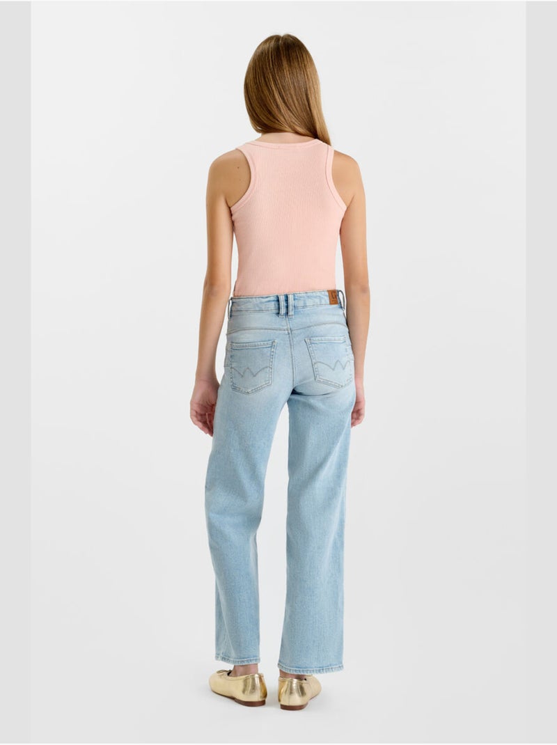 Jeans recto PULPH 22, largo 34 Azul - Kiabi