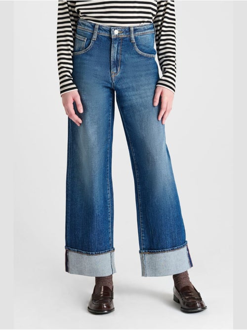 Jeans recto REVERS, largo 34 - Kiabi Jeans recto REVERS, largo 34 - Kiabi