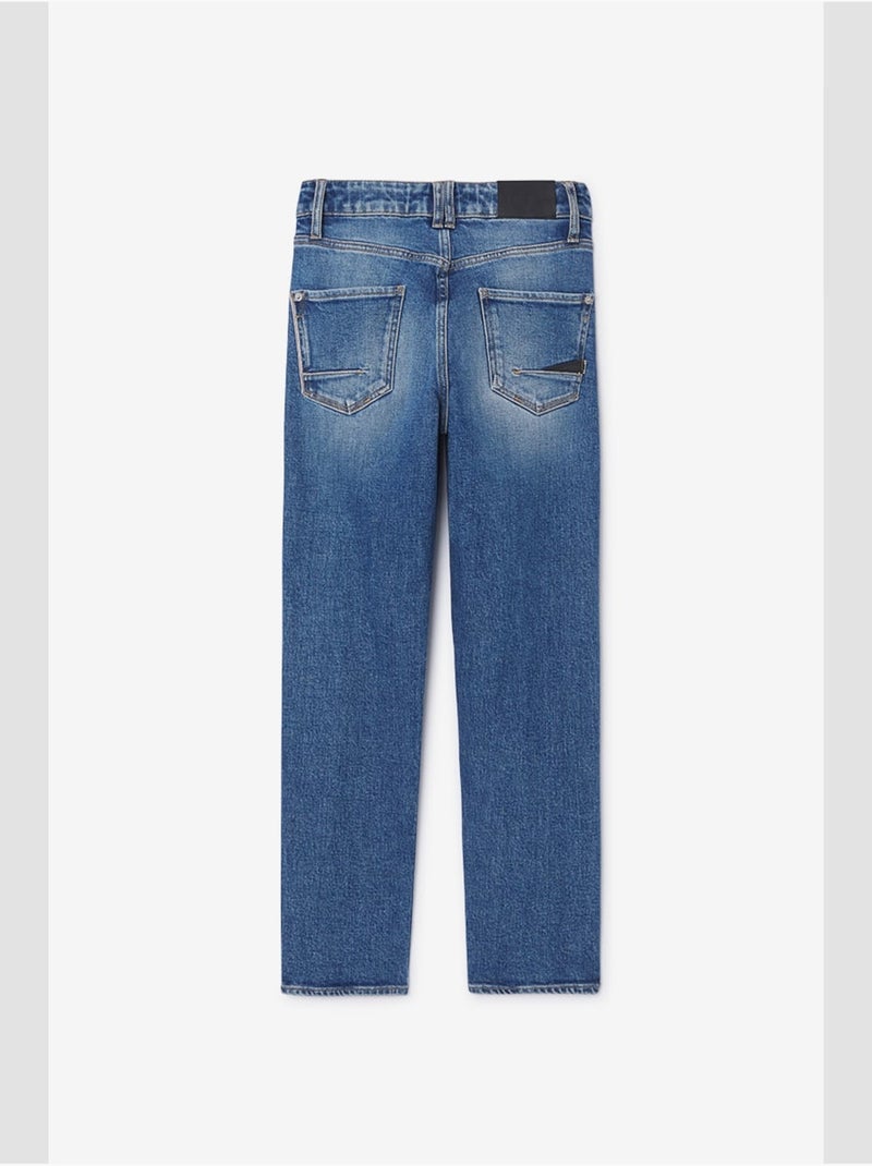 Jeans recto SWANN, largo 34 Azul - Kiabi