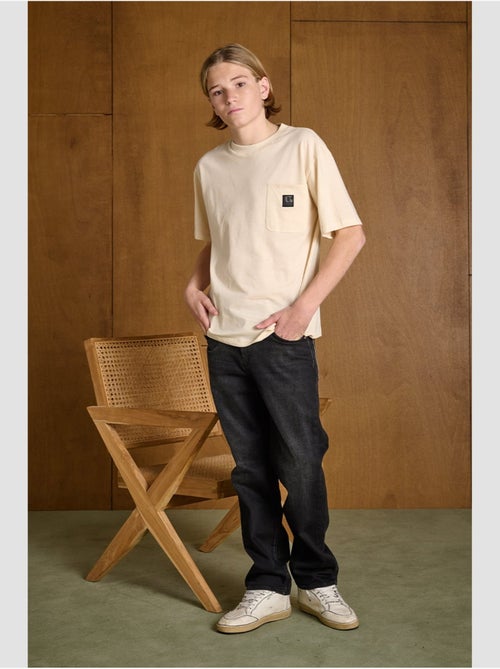 Jeans recto swann, largo 34 - Kiabi Jeans recto swann, largo 34 - Kiabi