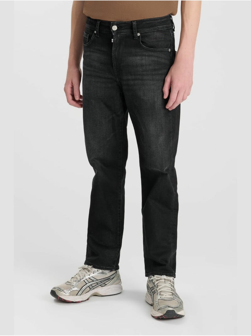 Jeans recto swann, largo 34 Negro - Kiabi