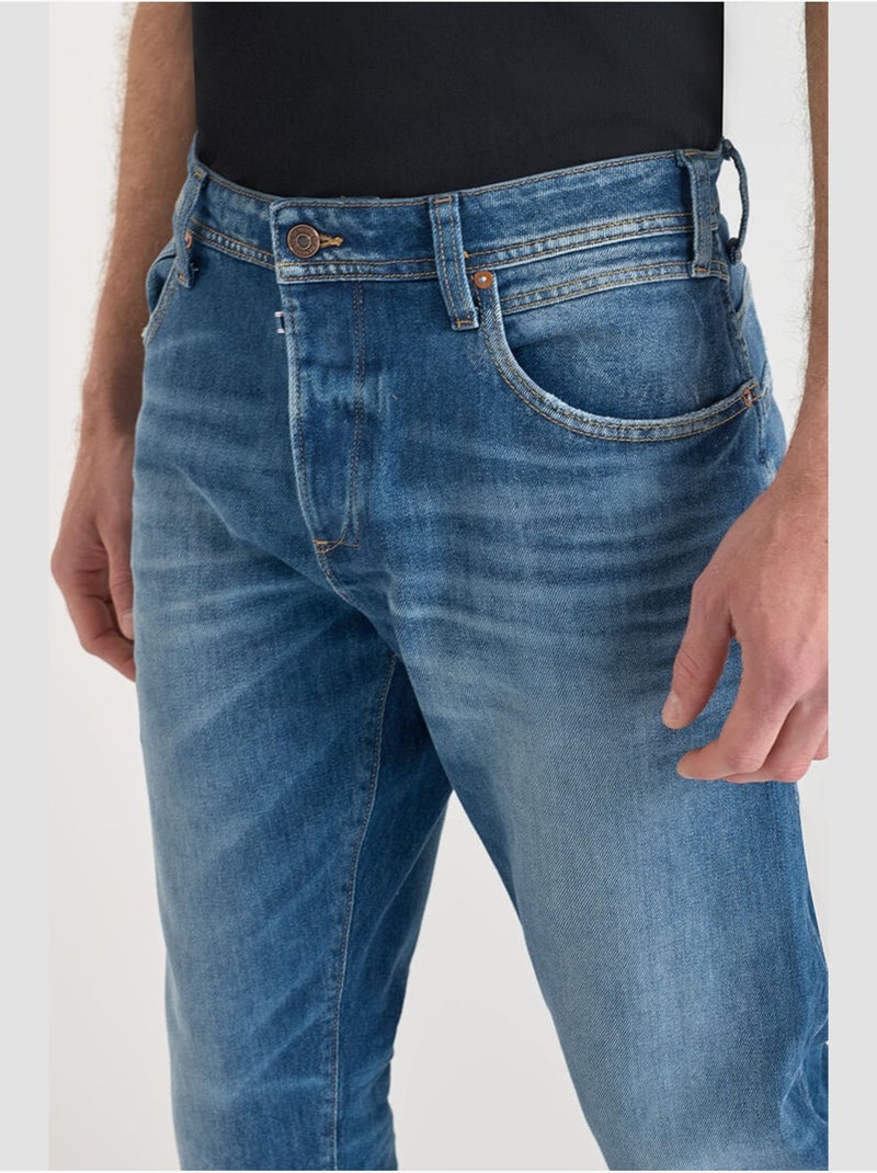 Jeans recto WORK, largo 34 Azul - Kiabi