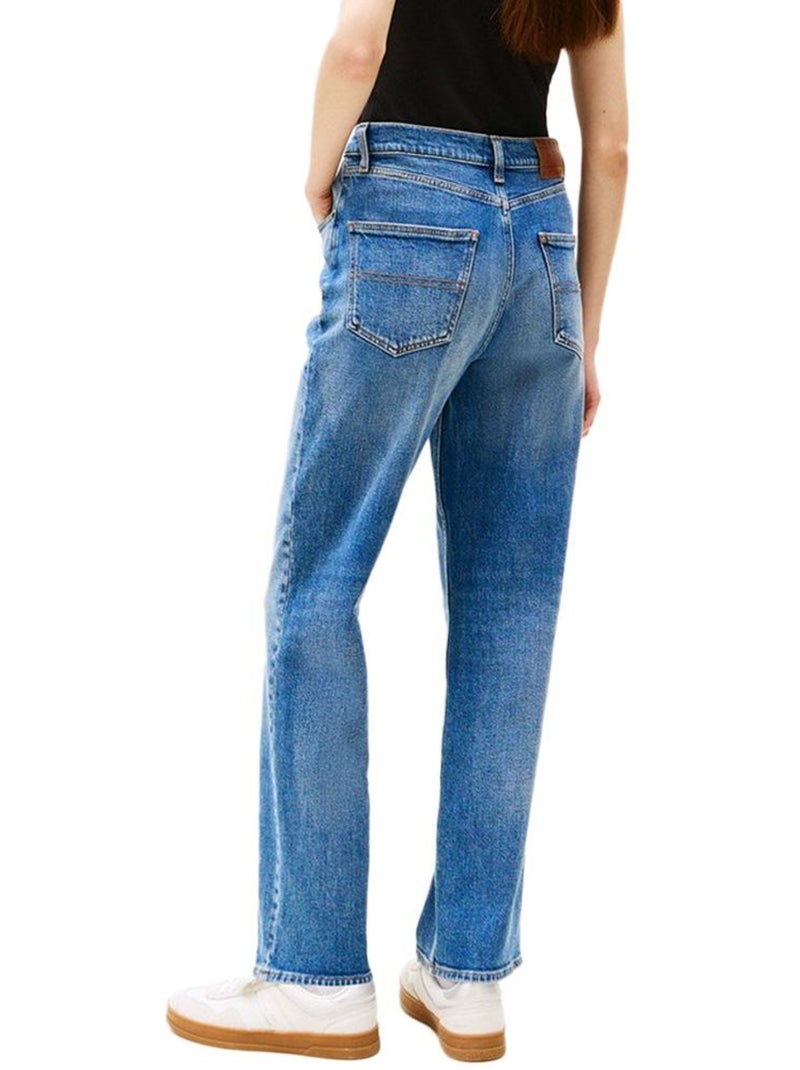 Jeans Rectos de Mujer Tommy Hilfiger Azul - Kiabi