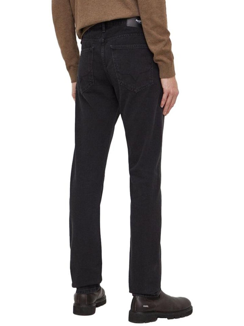 Jeans Rectos para Hombre Pepe Jeans Negro - Kiabi