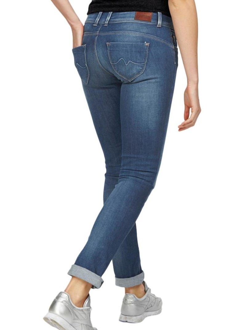 Jeans rectos para mujer pepe jeans Azul - Kiabi
