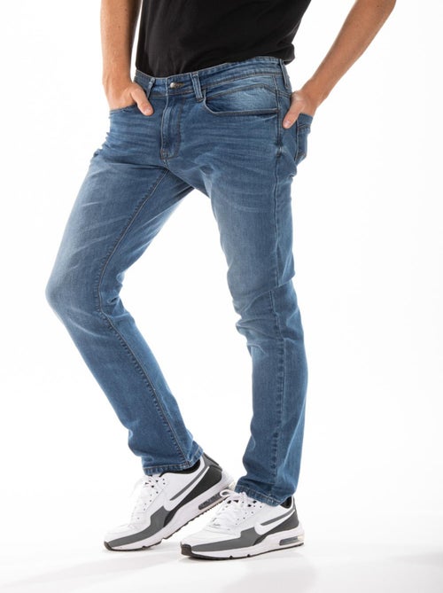 Jeans RL80 Fibreflex® super lavado a la piedra corte recto ajustado SANCHEZ 'Rica Lewis' - Kiabi Jeans RL80 Fibreflex® super lavado a la piedra corte recto ajustado SANCHEZ 'Rica Lewis' - Kiabi