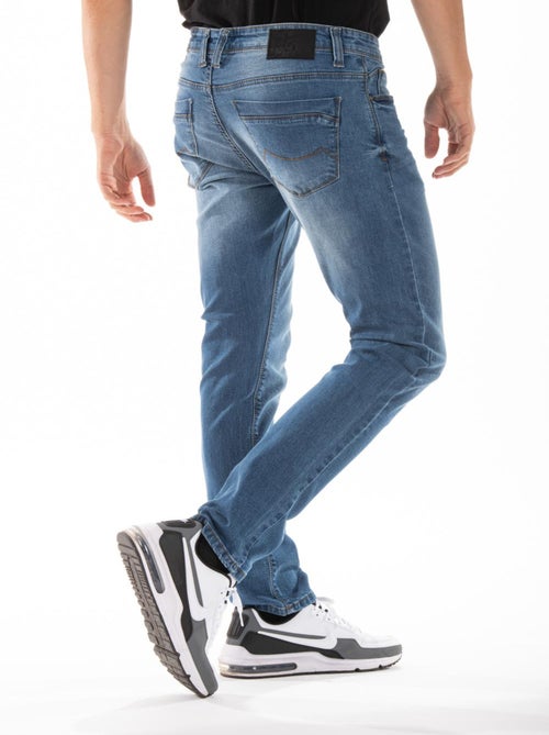 Jeans RL80 Fibreflex® super lavado a la piedra corte recto ajustado SANCHEZ 'Rica Lewis' - Kiabi Jeans RL80 Fibreflex® super lavado a la piedra corte recto ajustado SANCHEZ 'Rica Lewis' - Kiabi