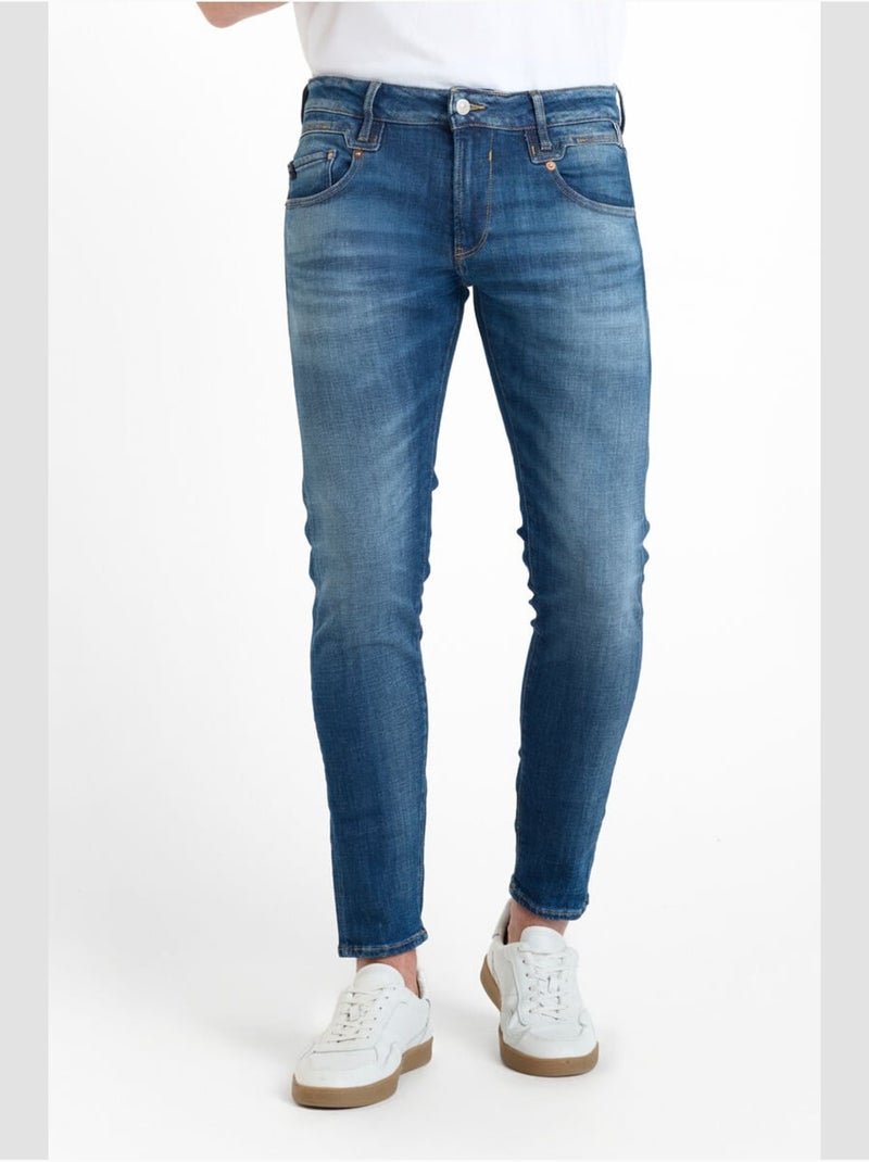 Jeans skinny POWER, 7/8 Azul - Kiabi