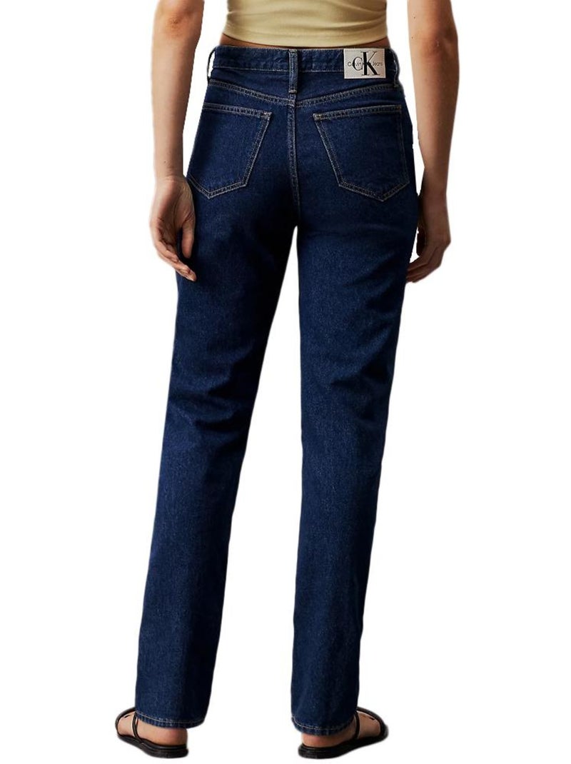 Jeans Slim Calvin Klein para Mujer Azul - Kiabi