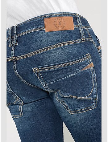 Jeans slim elástica 700/11, largo 34