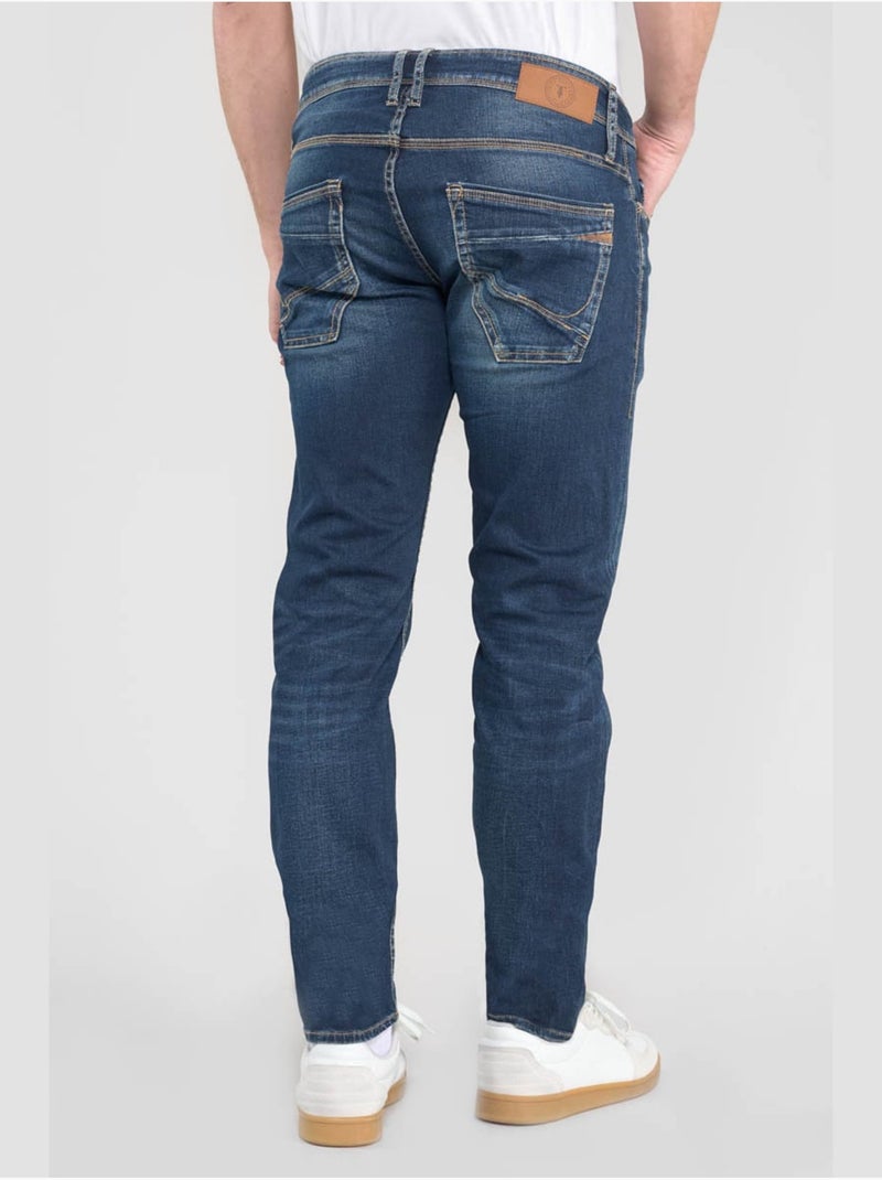 Jeans slim elástica 700/11, largo 34 Azul - Kiabi