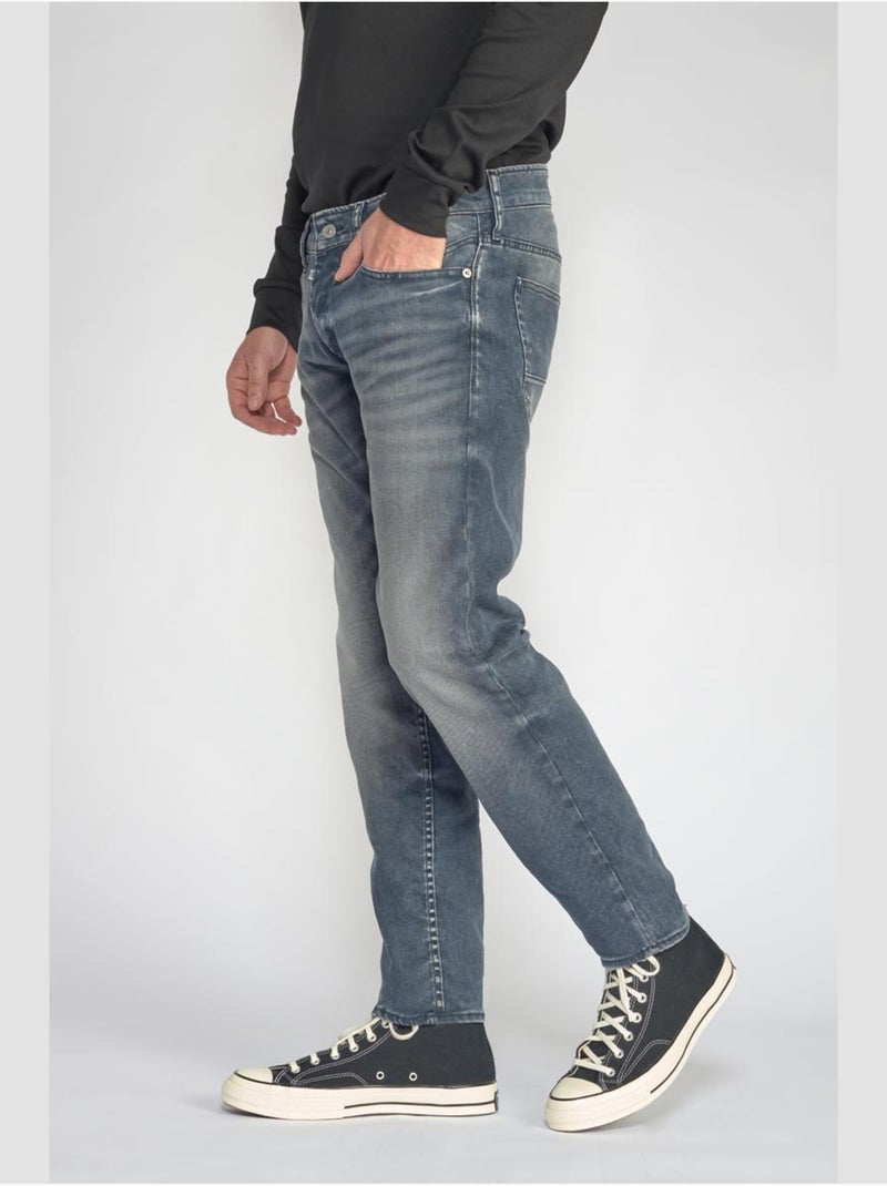 Jeans slim elástica 700/11, largo 34 Azul - Kiabi