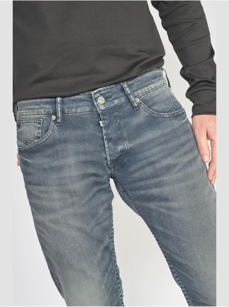 Jeans slim elástica 700/11, largo 34 Azul - Kiabi