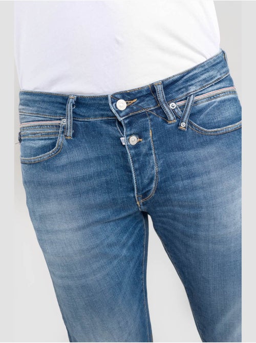 Jeans slim elástica 700/11, largo 34 - Kiabi Jeans slim elástica 700/11, largo 34 - Kiabi