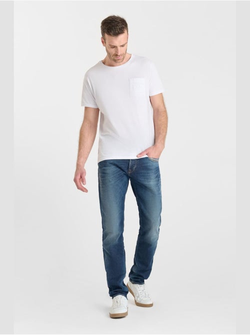 Jeans slim elástica 700/11, largo 34 - Kiabi