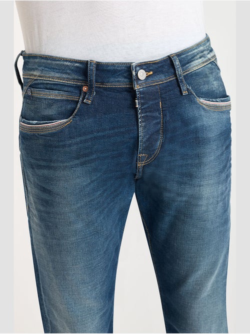 Jeans slim elástica 700/11, largo 34 - Kiabi