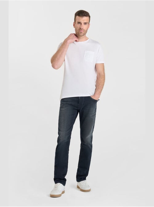Jeans slim elástica 700/11, largo 34 - Kiabi