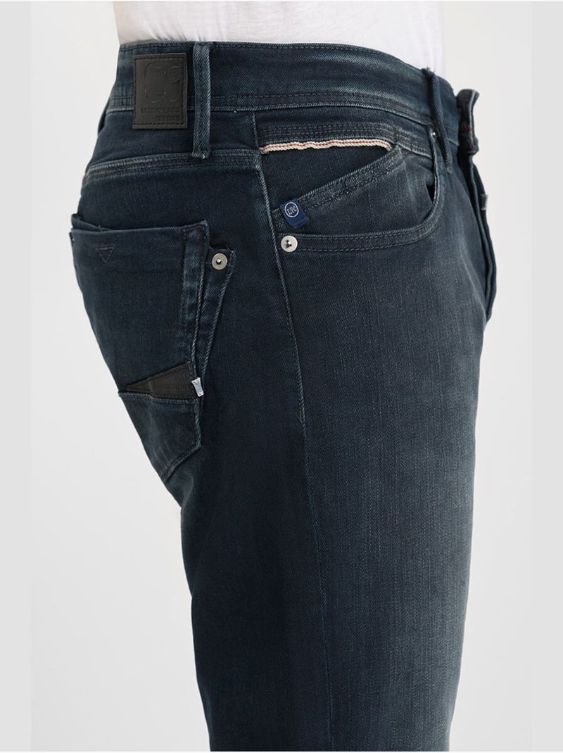 Jeans slim elástica 700/11, largo 34 Azul - Kiabi