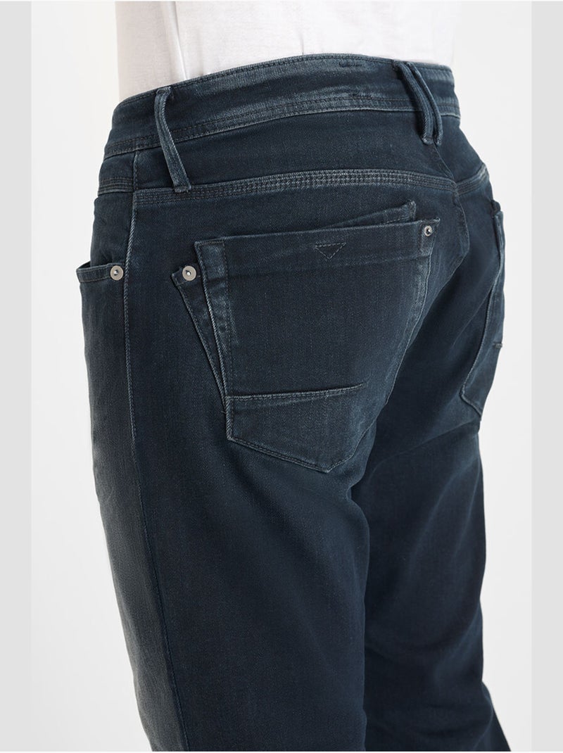 Jeans slim elástica 700/11, largo 34 Azul - Kiabi