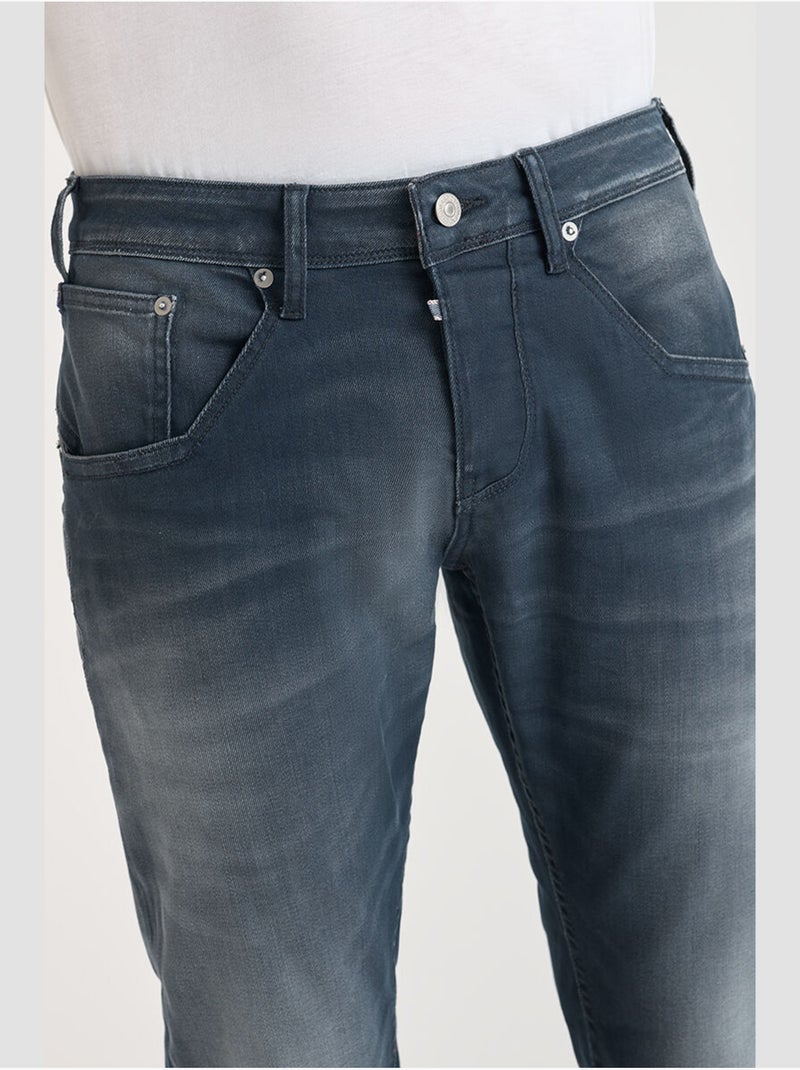 Jeans slim elástica 700/11, largo 34 Azul - Kiabi
