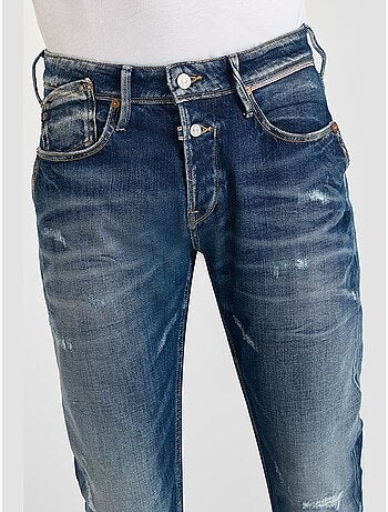 Jeans slim elástica 700/11, largo 34