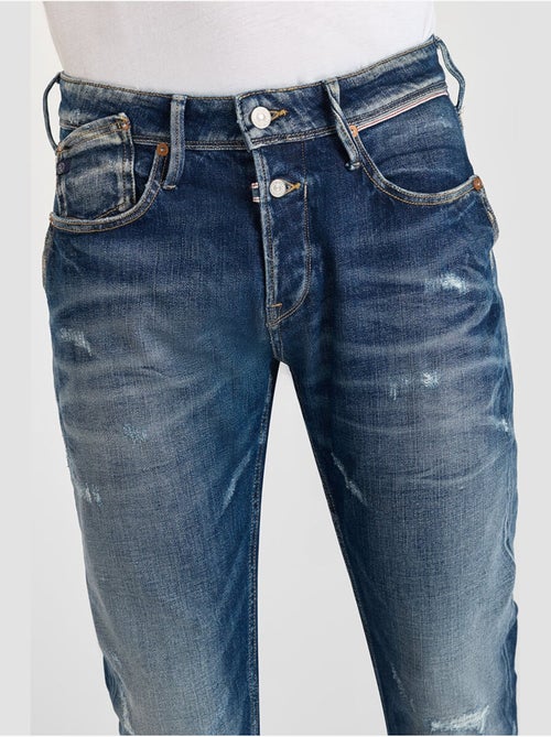 Jeans slim elástica 700/11, largo 34 - Kiabi Jeans slim elástica 700/11, largo 34 - Kiabi