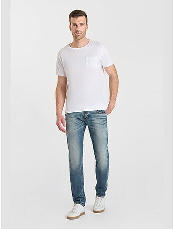 Jeans slim elástica 700/11, largo 34
